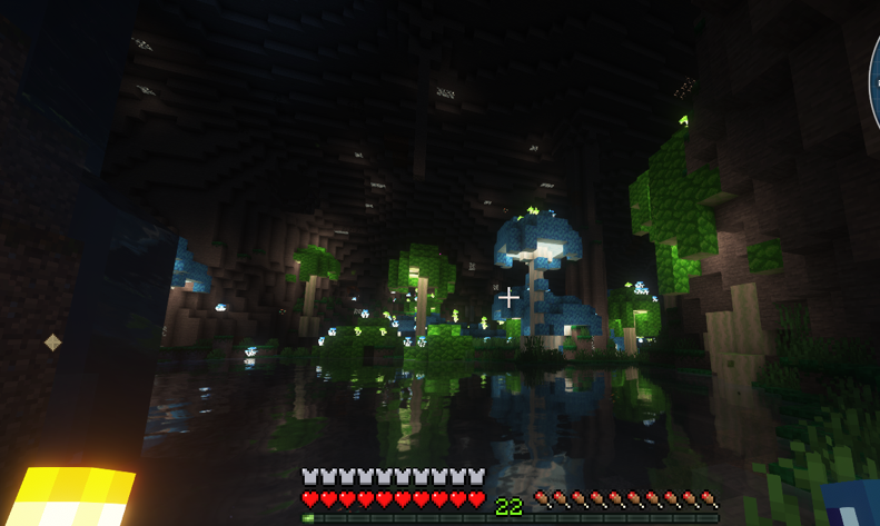 jun_joker_work's tweet photo. 今日もお散歩してたらクジャクと幻想的な洞窟を見つけた。
#Minecraft
#javamod
#酒オジ鯖 https://t.co/W1HSPEcuzc
