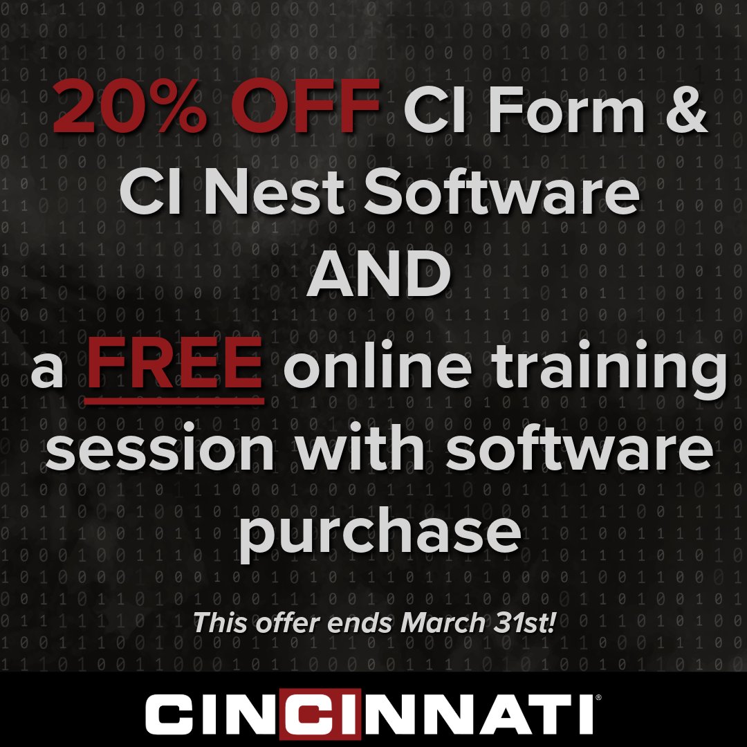 🚨 Software Sale Alert 🚨
Get 20% OFF CI Form &amp; CI Nest plus a FREE online training session with your software purchase.
⏰ Offer ends March 31—don’t miss it.

#OwnItCI #Software #Sale
