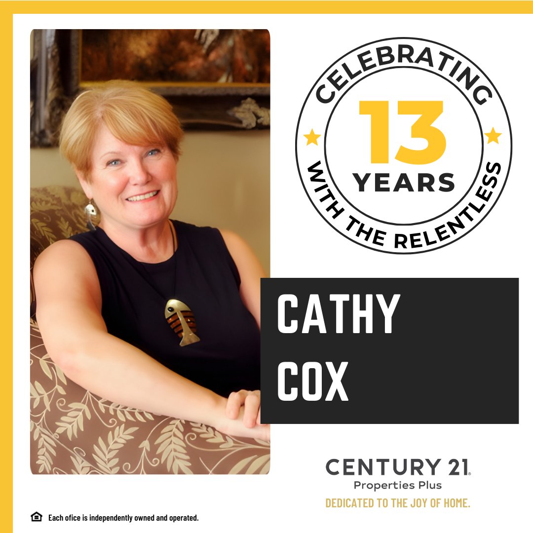 C21CHS's tweet image. 👏 Congratulations to Cathy on reaching 13-years with Century 21 Properties Plus! Your drive and commitment continue to inspire, and we’re honored to have you as part of our family. Cheers to continued success! 🏆

#Century21PropertiesPlus #Anniversary #RealEstateSuccess