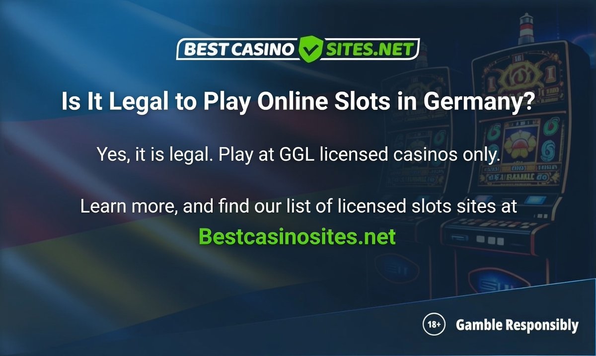 🛡️Is it legal to play online slots in Germany?
✅ Yes, it is. Discover the top German slot sites for 2026, all fully licensed &amp; safe! 

🎰 Find more here:
bestcasinosites.net/germany/slots/
  Gamble responsibly, 18+

#bestcasinositesnet #OnlineSlots #Slots #DE #Germany #OnlineCasinos