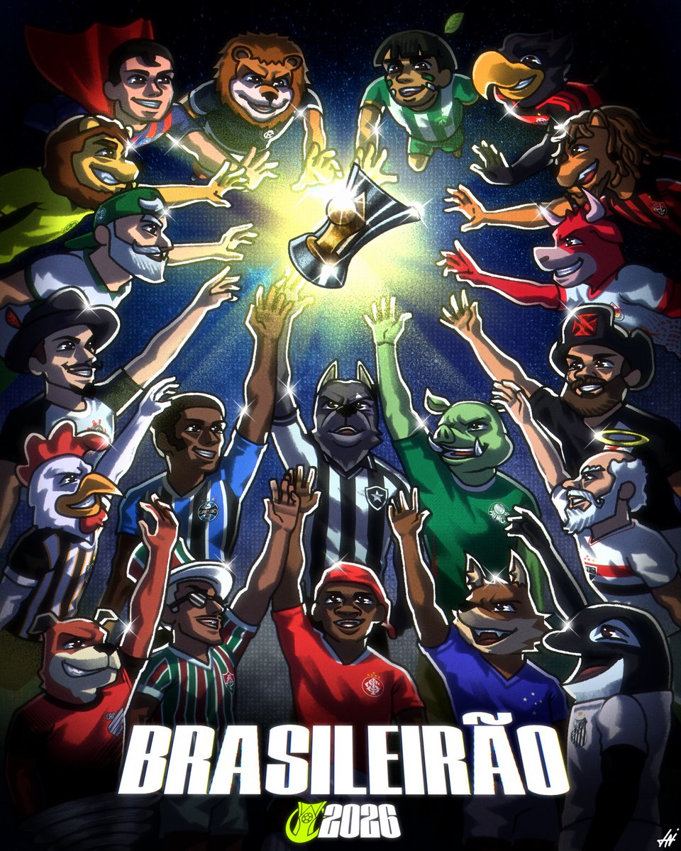 COMEÇOU O BRASILEIRÃO 2026 !🔥⚽️
