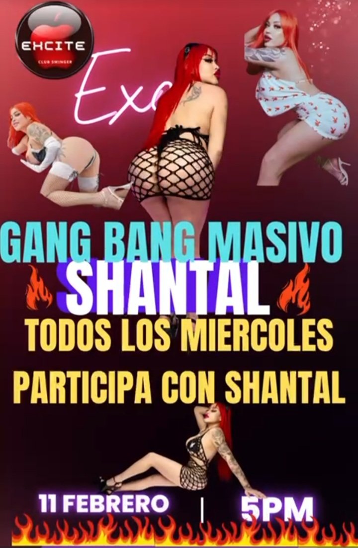 Amigos miércoles 5pm.
EXCITE CLUB PRESENTA‼️🔥
A SHANTAL más ardiente que nunca!!! Excelentes promociones en bebidas y accesos 5567049628 5562280258  
<a href="/RPclubdelta/">@club delta sw</a> 
<a href="/AmeliaCarb22223/">Amelia Carbajal</a> 
<a href="/exciteclubsw/">Exciteclubswinger</a>