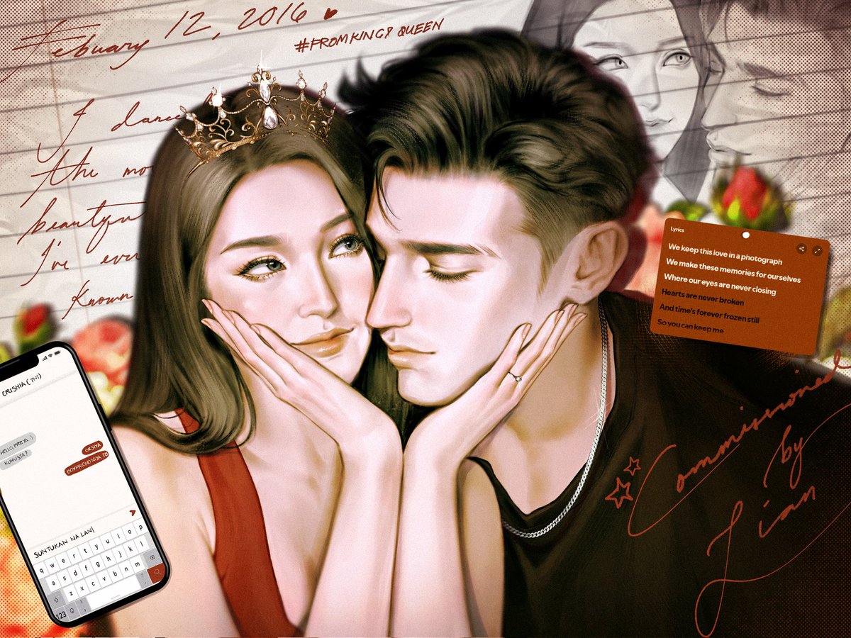 Happy Anniversary, highschool sweethearts! 💋

Commissioned by <a href="/lian_revamonte/">lian</a>