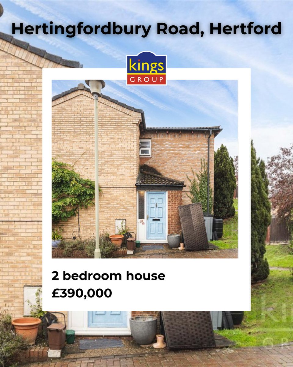 Don’t miss this fantastic property for sale with our Hertford team 🏡✨

📍Hertingfordbury Road, Hertford

💷 £390,000

kings-group.net/property-detai… 

For more information on this property, please give our Hertford team a call on 01992 586 570 📞