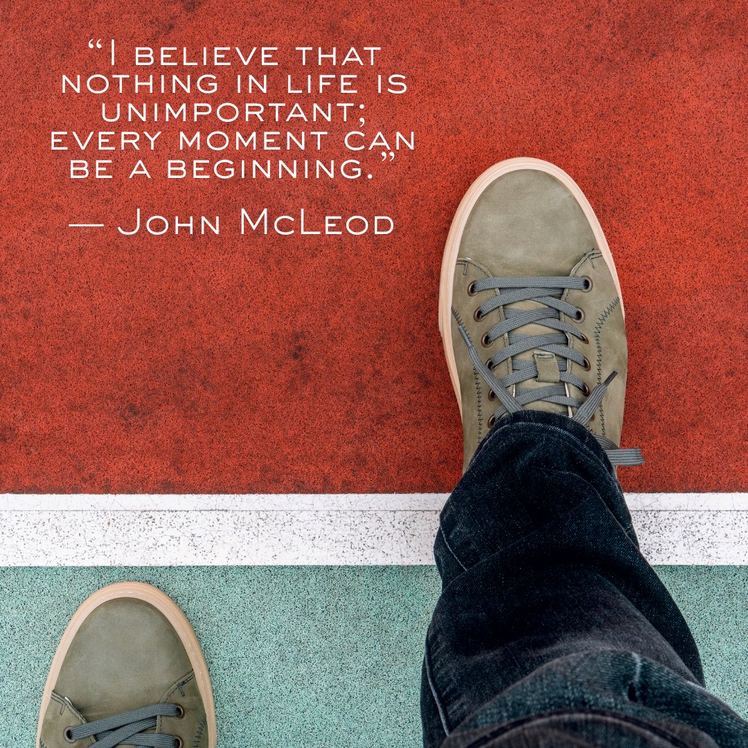 deboxify's tweet image. “I believe that nothing in life is unimportant; every moment can be a beginning.” — John McLeod #Beginning #Motivation #MakeItGreat #Life #QOTD