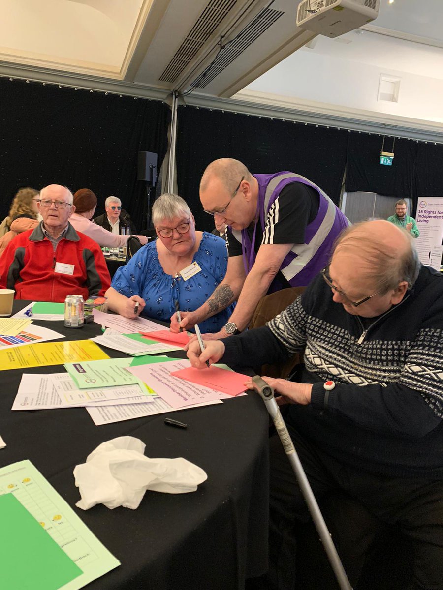 GDA__online's tweet photo. Members shared their lived reality, the support they get from GDA & why it's so crucial to be part of the #DPOMovement. Vital evidence we can take to decisionmakers & funders to make the strongest case to demand the changes needed to improve disabled people's lives #GDACommunity https://t.co/Gk1D1iU93v