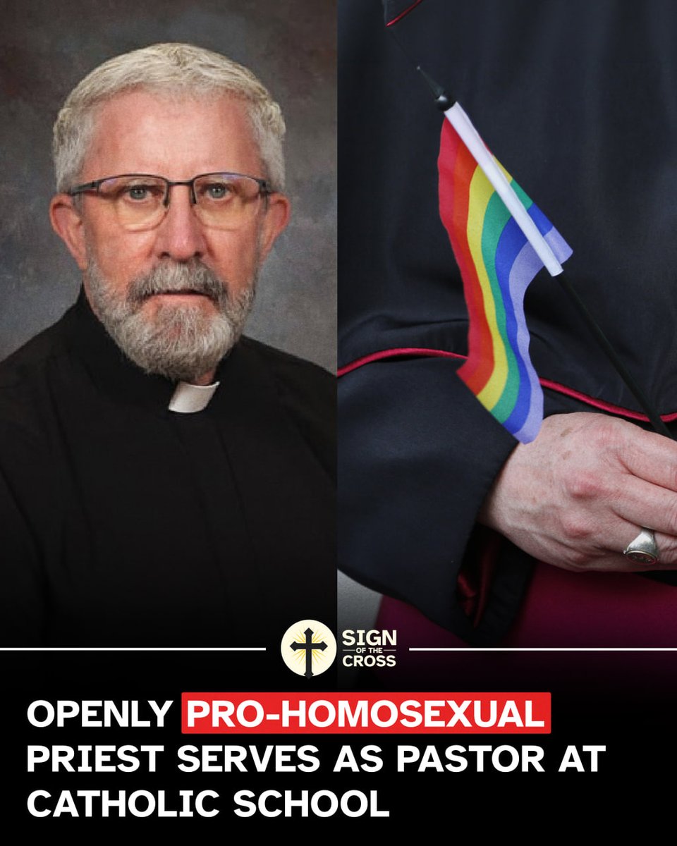 Pope Leo MUST REMOVE an openly pro-homosexual priest from serving at Catholic school. 

lifesitenews.com/news/lepanto-i…