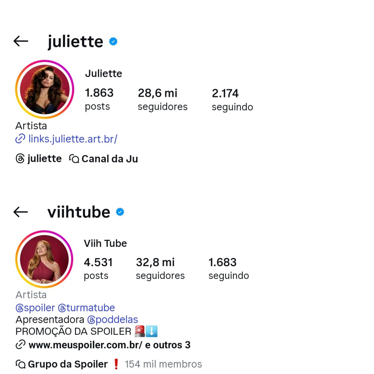 Jeffersonvcell's tweet image. Juliete não conseguiu emplacar sua carreira de "cantora " agora está se dedicando a diminuir seus seguidores no intagran ..
CONTINUA QUE TA FICANDO BOM .