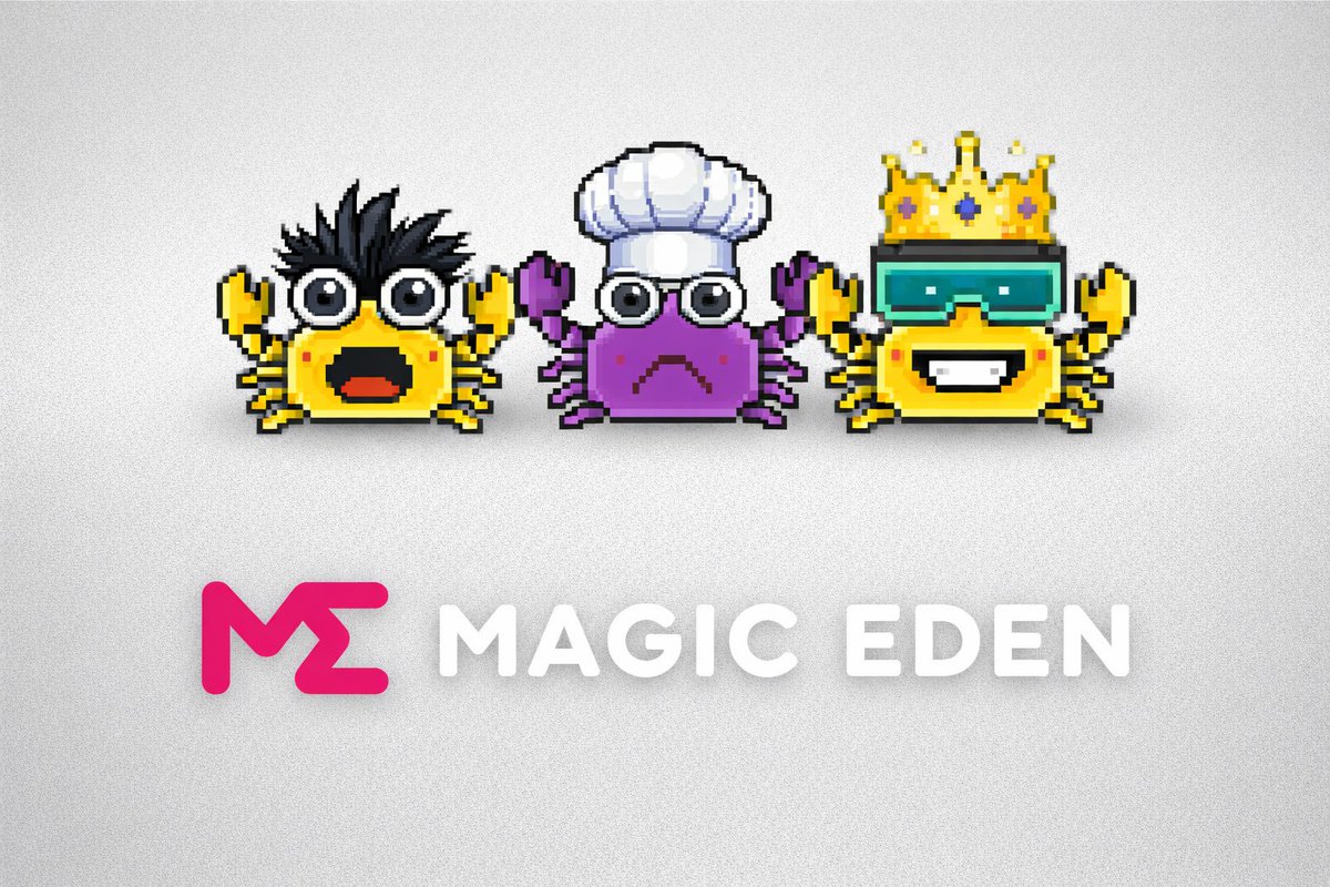 Hey <a href="/MagicEden/">Magic Eden 🪄</a>  
We did our part sold out, active community, clean art, real holders 🦀🔥 
 
Built with <a href="/openclaw/">OpenClaw🦞</a>  and powered by pure <a href="/solana/">Solana</a>  energy ⚡️💜  

Now it’s your turn to bless us with that verified badge 👑  
Let the crabs shine a little 😄🦞