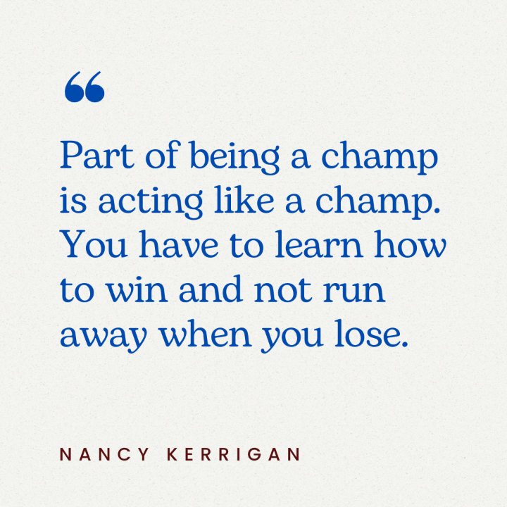 The Olympics remind us that winning isn’t just talent.

It’s learned.

And learning to lose matters too. Failure is information, even when you did everything right.

Growth comes from reflection, not retreat.