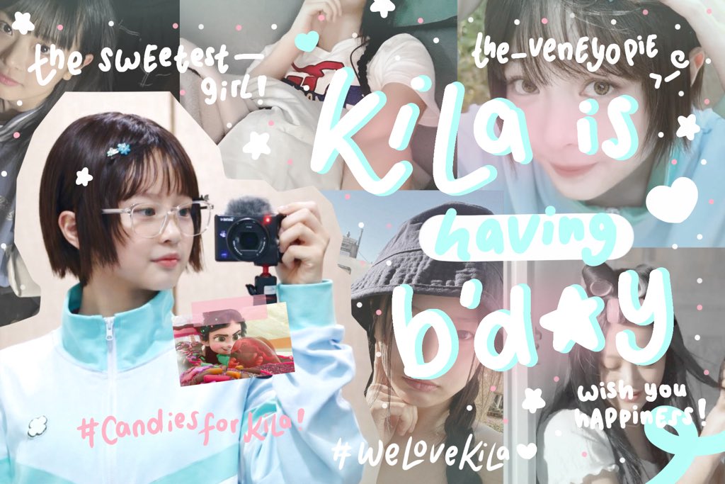 Happy birthday, sunshineeeee! Kila cantik, Kila gemes, Kila imuuuuut, selamat bertambah usia ya. Semoga tahun ini jadi tahun yang penuh berkah dan semakin banyak bahagia nya. Please enjoy your special daaaay. 😆💐🤍

#CandiesForKila