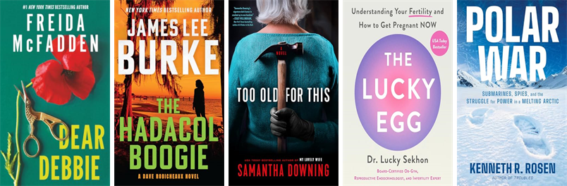 GriffinFreePL's tweet photo. This week the Griffin Free Public Library has fifteen new books.  New items include Dear Debbie. https://t.co/jDDIweEl0P https://t.co/0Fe03gsiR5