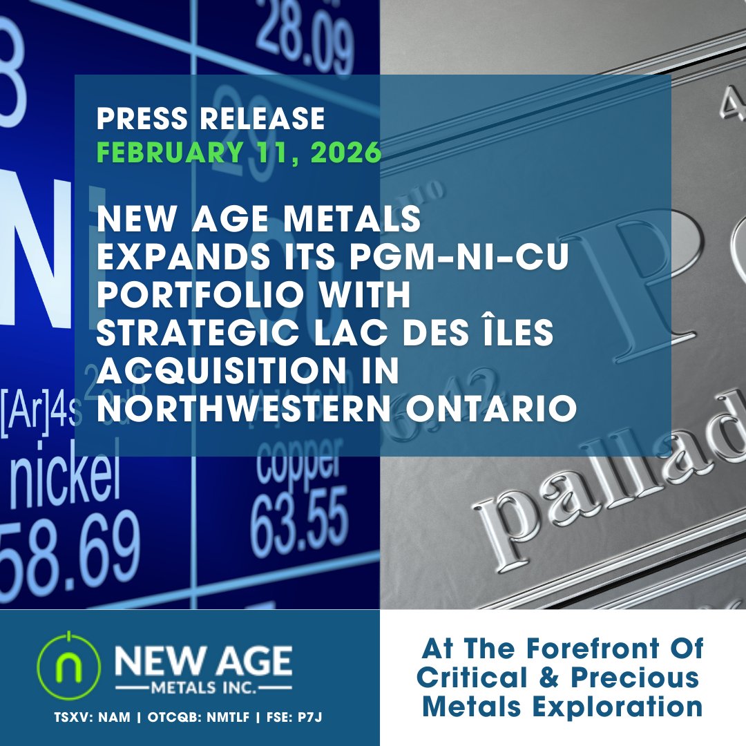 NewAgeMetals's tweet photo. We have expanded our PGM portfolio.

You can read the full press release here: https://t.co/6ZOHwRa6gO

#PGM #copper #nickel https://t.co/CJQgjaCdMx