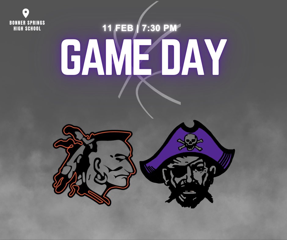 PiperOptimistKC's tweet photo. PIRATE NATION! IT'S GAMEDAY!

Old rivals meet again as Piper (#2 in 5A East) travels to Bonner Springs (#1 in 5A East) tonight for a HUGE matchup against the undefeated (17-0) Braves. Lets pack the stands with purple!🟣🏴‍☠️ https://t.co/EjWi7zpzY6