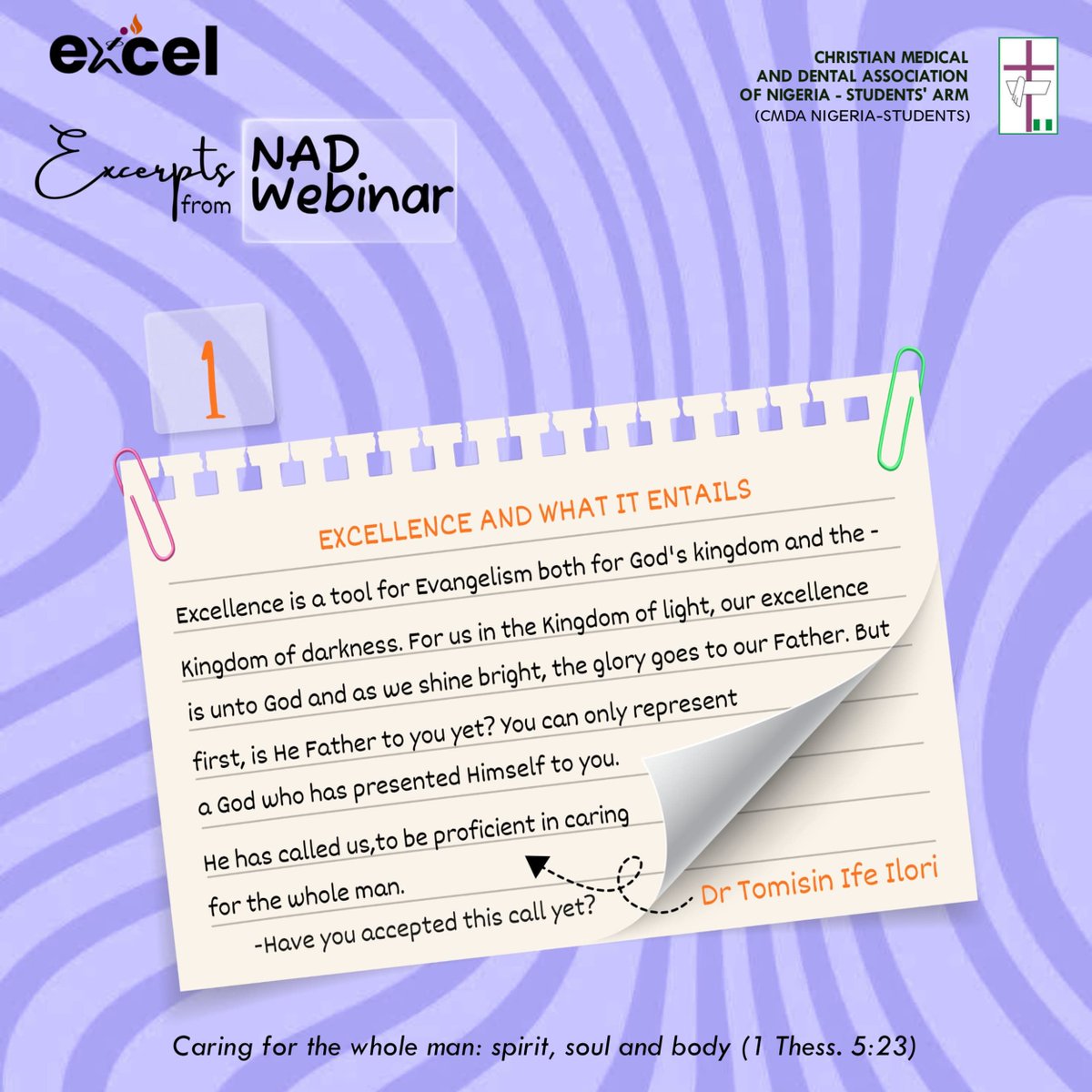 cmdanigeria's tweet photo. Excellence is intentional, not accidental.This NAD Webinar reminds us that true excellence is spiritual, practical, and possible through Christ. You are called beyond average.
@cmdanigeria
#CMDANigeria #ExcelMovement #NADWebinar #AcademicExcellence https://t.co/Q0unEMnfNY