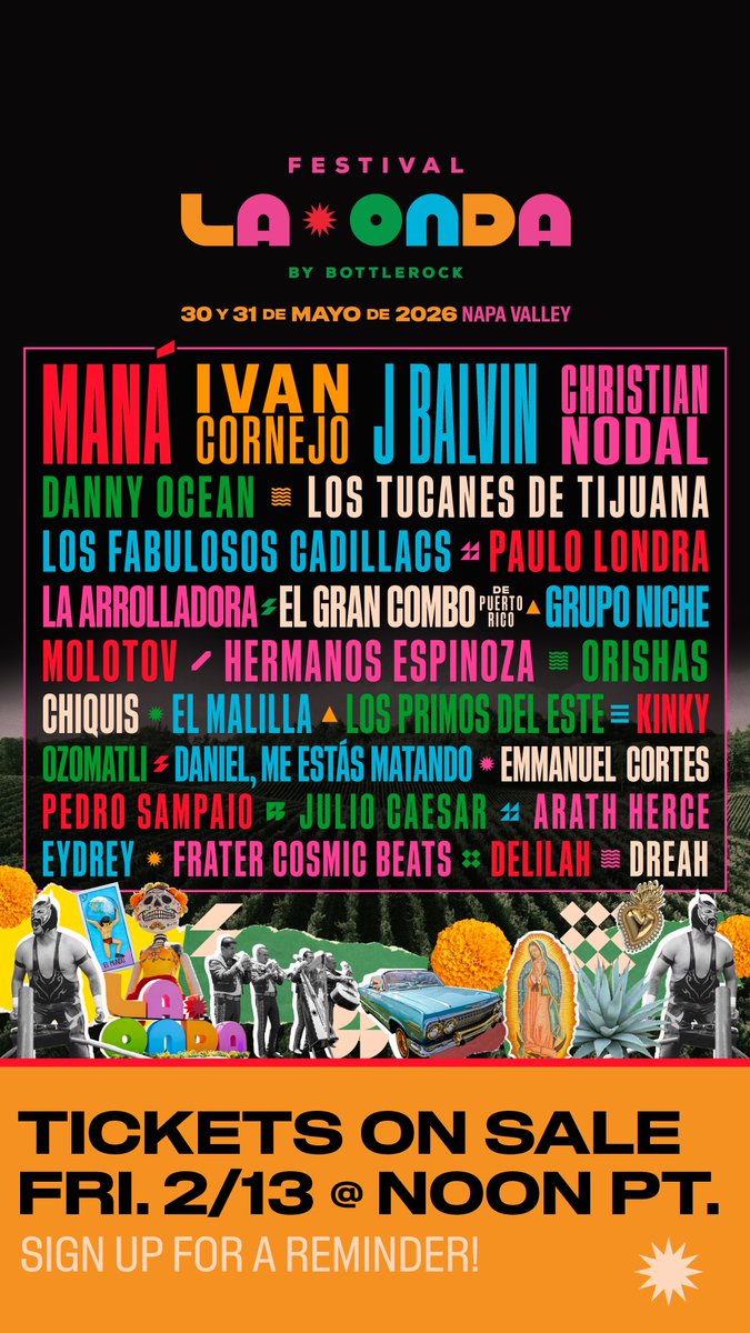 La Onda by BottleRock tweet media