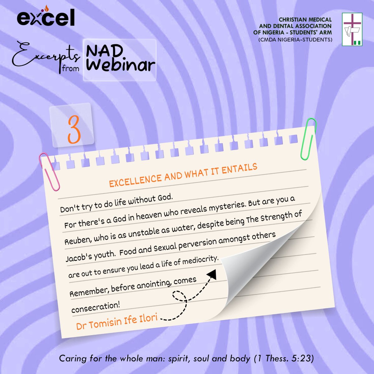 cmdanigeria's tweet photo. Excellence is intentional, not accidental.This NAD Webinar reminds us that true excellence is spiritual, practical, and possible through Christ. You are called beyond average.
@cmdanigeria
#CMDANigeria #ExcelMovement #NADWebinar #AcademicExcellence https://t.co/Q0unEMnfNY