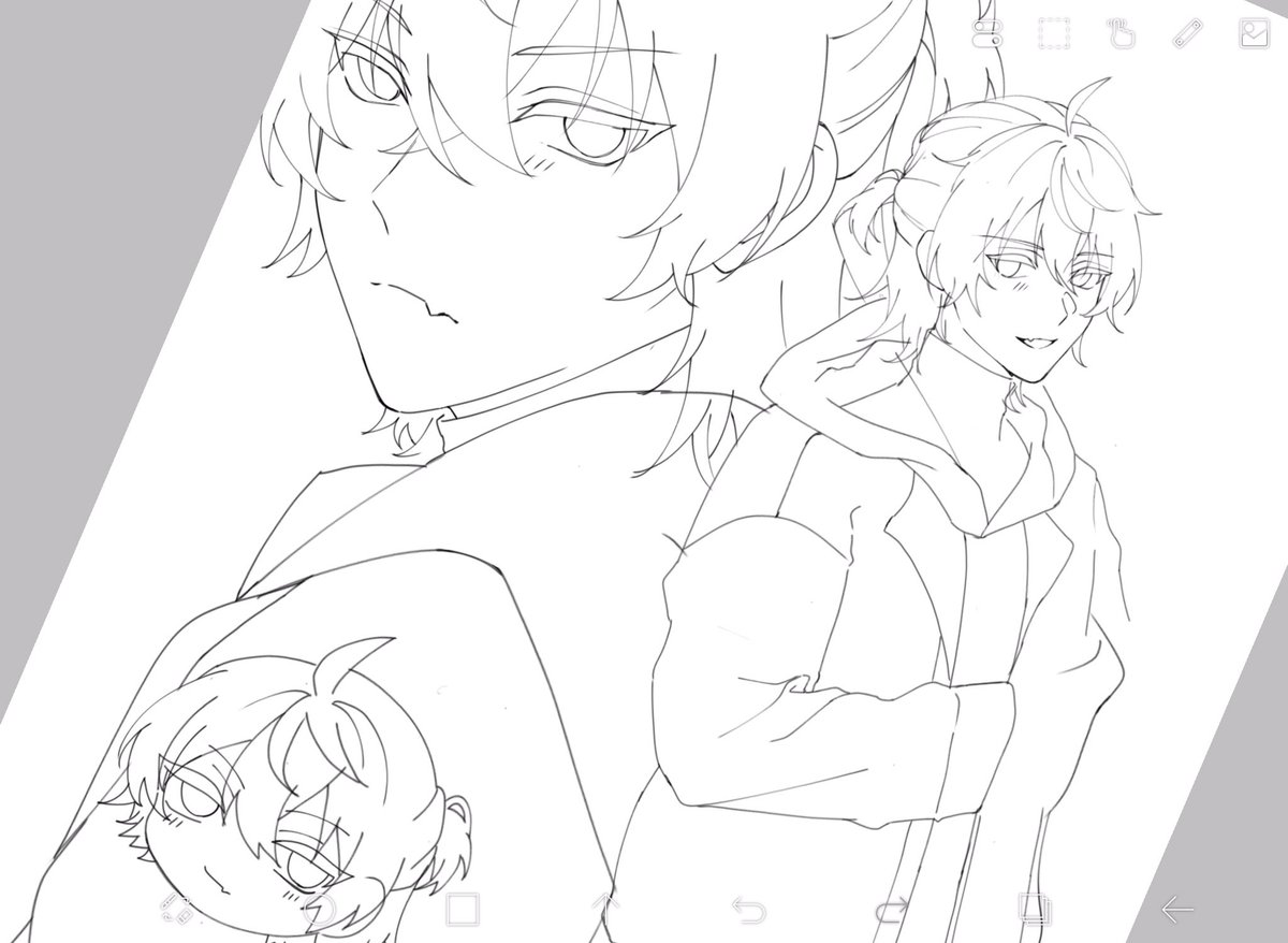 nono_oder's tweet photo. ocいい感じなお顔かけてるけど手が描きたくなさすぎる
#wip https://t.co/xsSsm079Ck