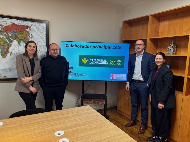 Esta mañana la Delegación Diocesana de Misiones del Arzobispado de Pamplona y Tudela y Acción Social de Caja Rural de Navarra, han renovado el convenio de colaboración para promocionar las Javieradas y toda la actividad social que se desarrolla en torno a ellas.