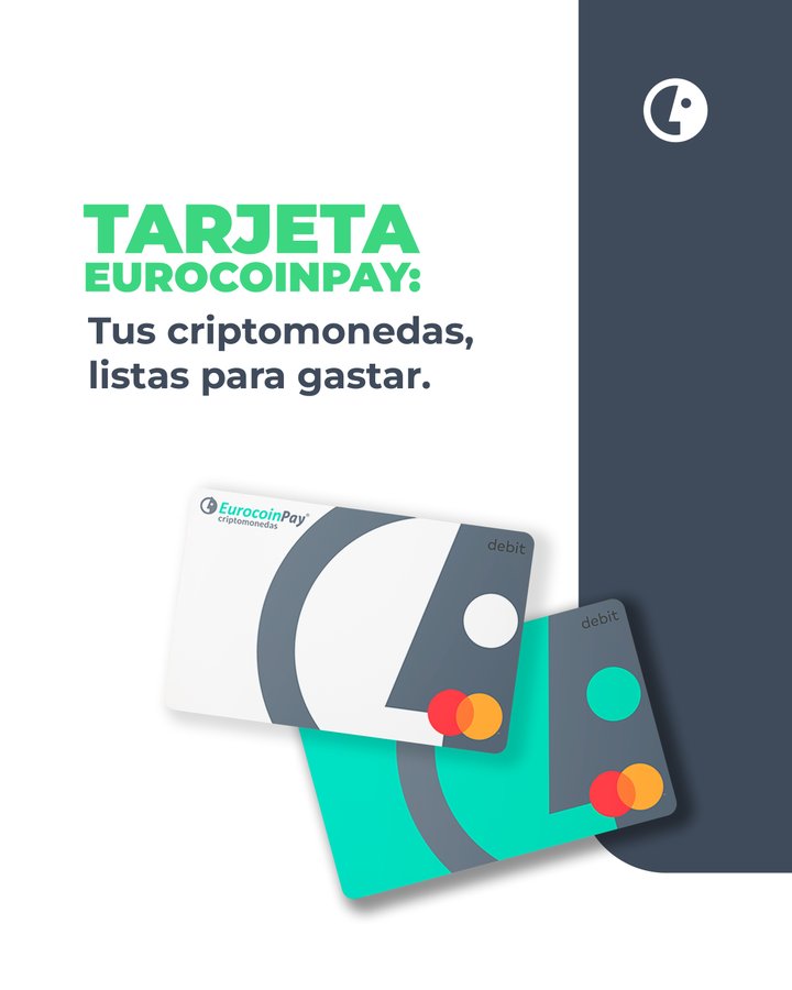 💳 Convierte tus criptomonedas en compras reales.
Con la tarjeta EurocoinPay, pagar con cripto es tan fácil como hacerlo con tu tarjeta habitual.
Rápido, seguro y con descuentos exclusivos 🔥.
🌐 eurocoinpay.io
#EurocoinPay #Criptomonedas #Pagos