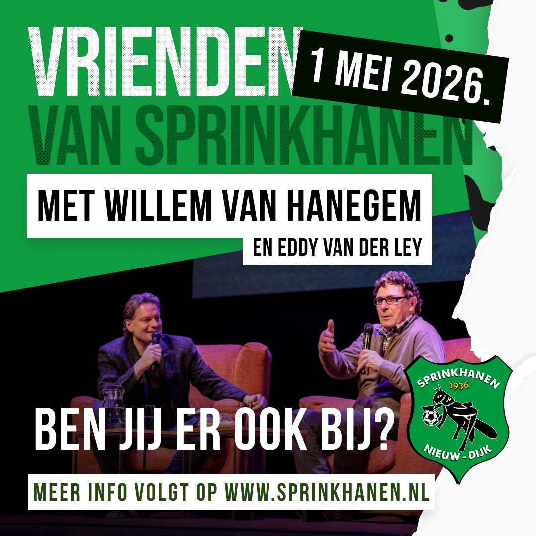 Ook vriend worden? Kijk op sprinkhanen.nl