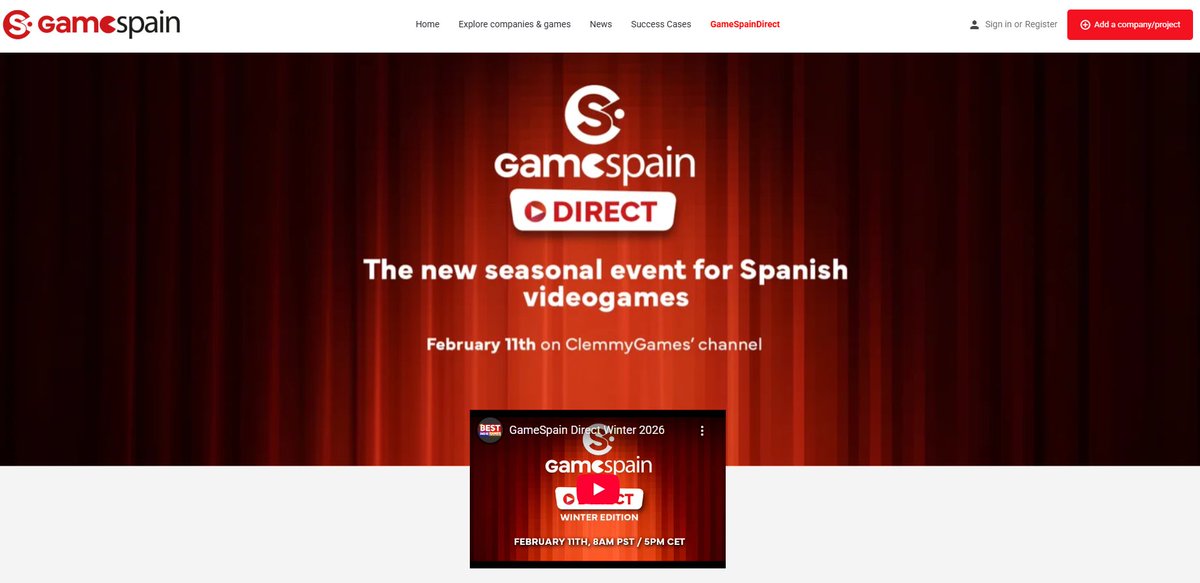 Desarrollo Español de Videojuegos tweet media