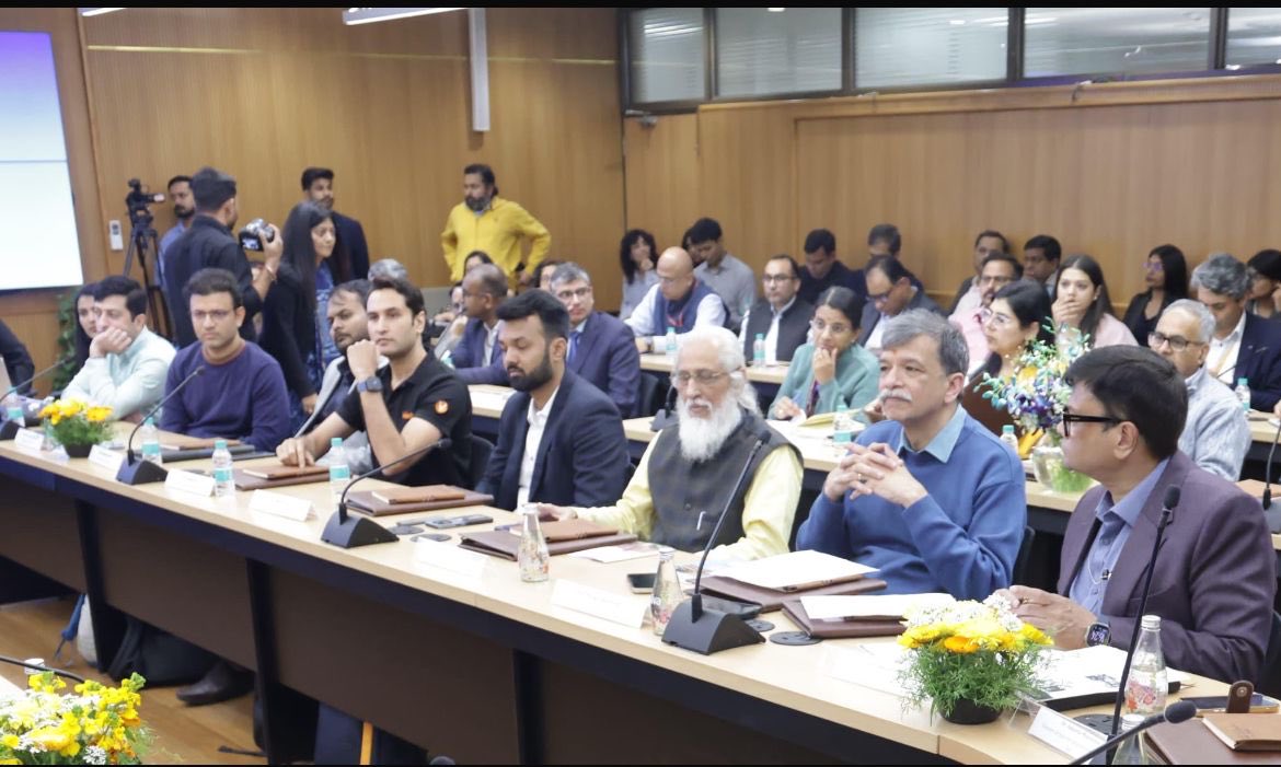 Hon’ble Union Minister for Education, Shri <a href="/dpradhanbjp/">Dharmendra Pradhan</a>, chaired a roundtable with Founders of 10 new-age Indian Startups who use AI in education, at IIT Delhi today.  

The Roundtable brought together policymakers, academic leaders, and emerging technology entrepreneurs to