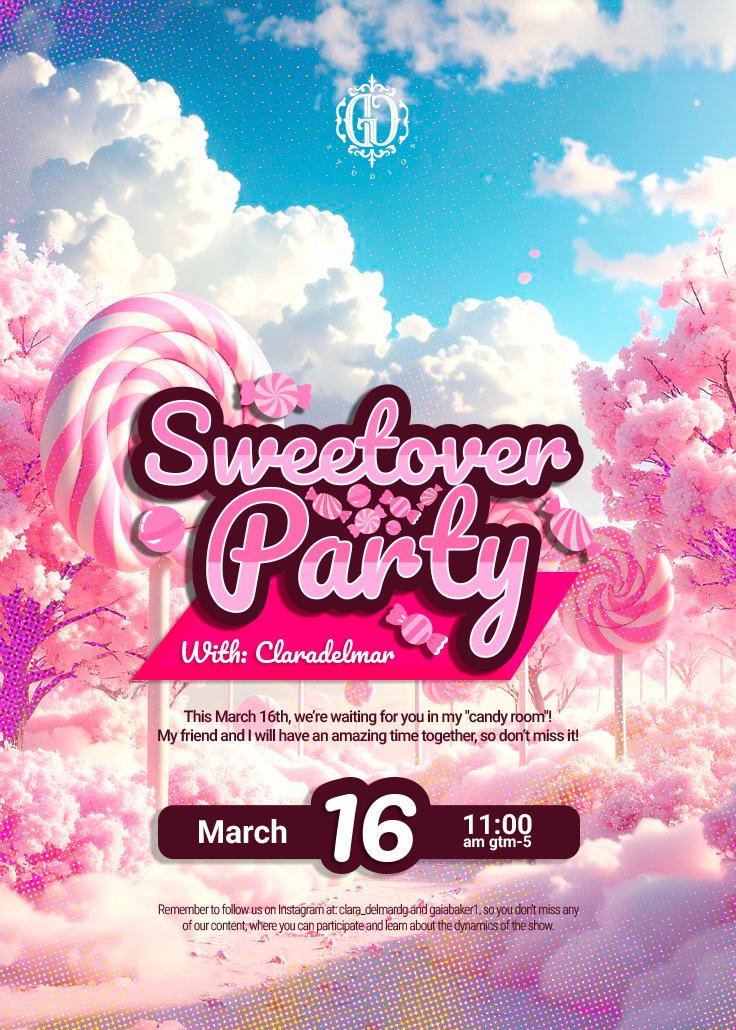 BakerGaia's tweet photo. Good morning, my love! ☀️ I'm ready for you to join me on March 16 for this special show, along with my friend @DelMarClara_ . We'll be having a delicious and sweet sleepover for the camera on my stream! 📺✨ See you there! 💖 #camgirl #OnlyFans #webcamgirl https://t.co/62E6ymnzjQ