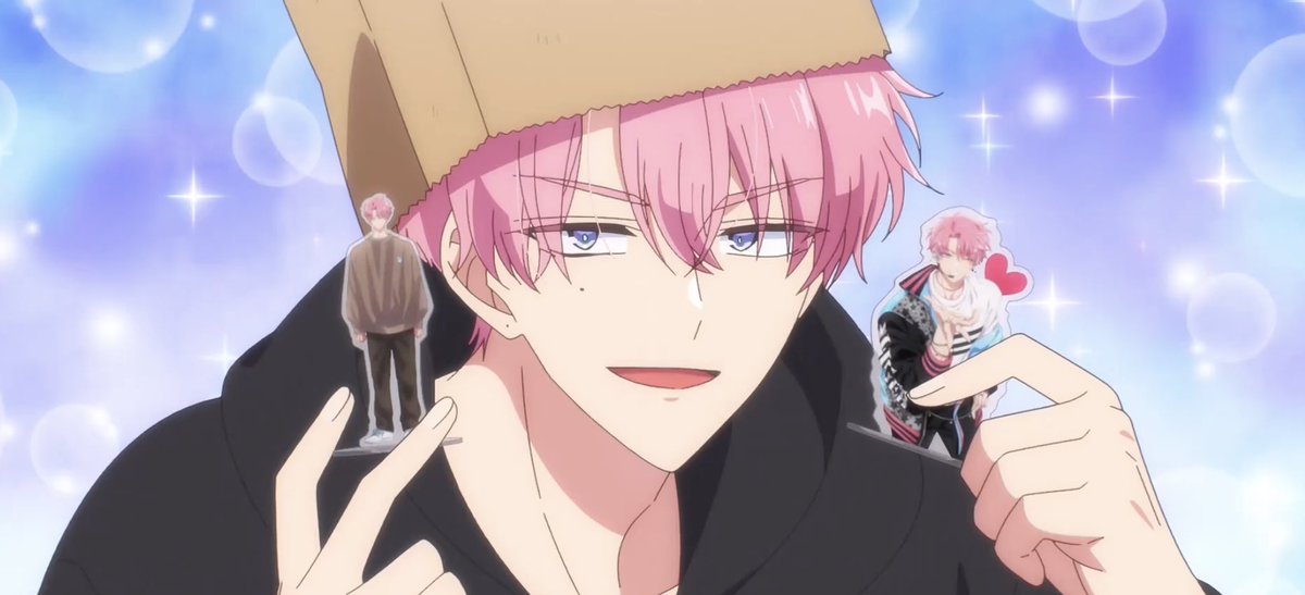 Imagine having your idol hold your standees