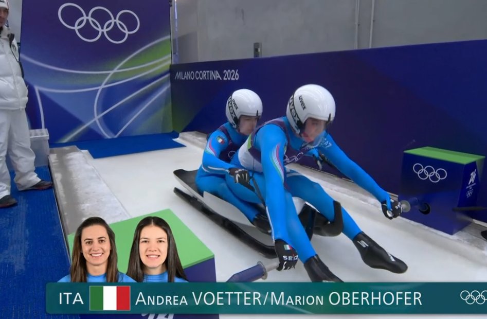 TrashAddicted01's tweet image. il tg ha detto che c'è Mattarella a guardare lo slittino femminile vediamo se fa da antidoto al portasfiga padano #Olimpiadilnvernali2026 #slittinofemminile