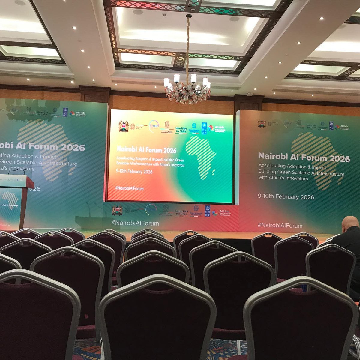 cognix_ltd's tweet photo. Nairobi AI Forum 2026 | 9–10 Feb | Nairobi
Day 1 set the tone for Africa shaping its AI future through partnerships &amp; local innovation. Innovators &amp; policymakers focused on energy, compute, data &amp; governance for real impact.

#NairobiAIForum #AIHub4SD #UNDP #AIAfrica #CogniX https://t.co/ntZWFvfswk