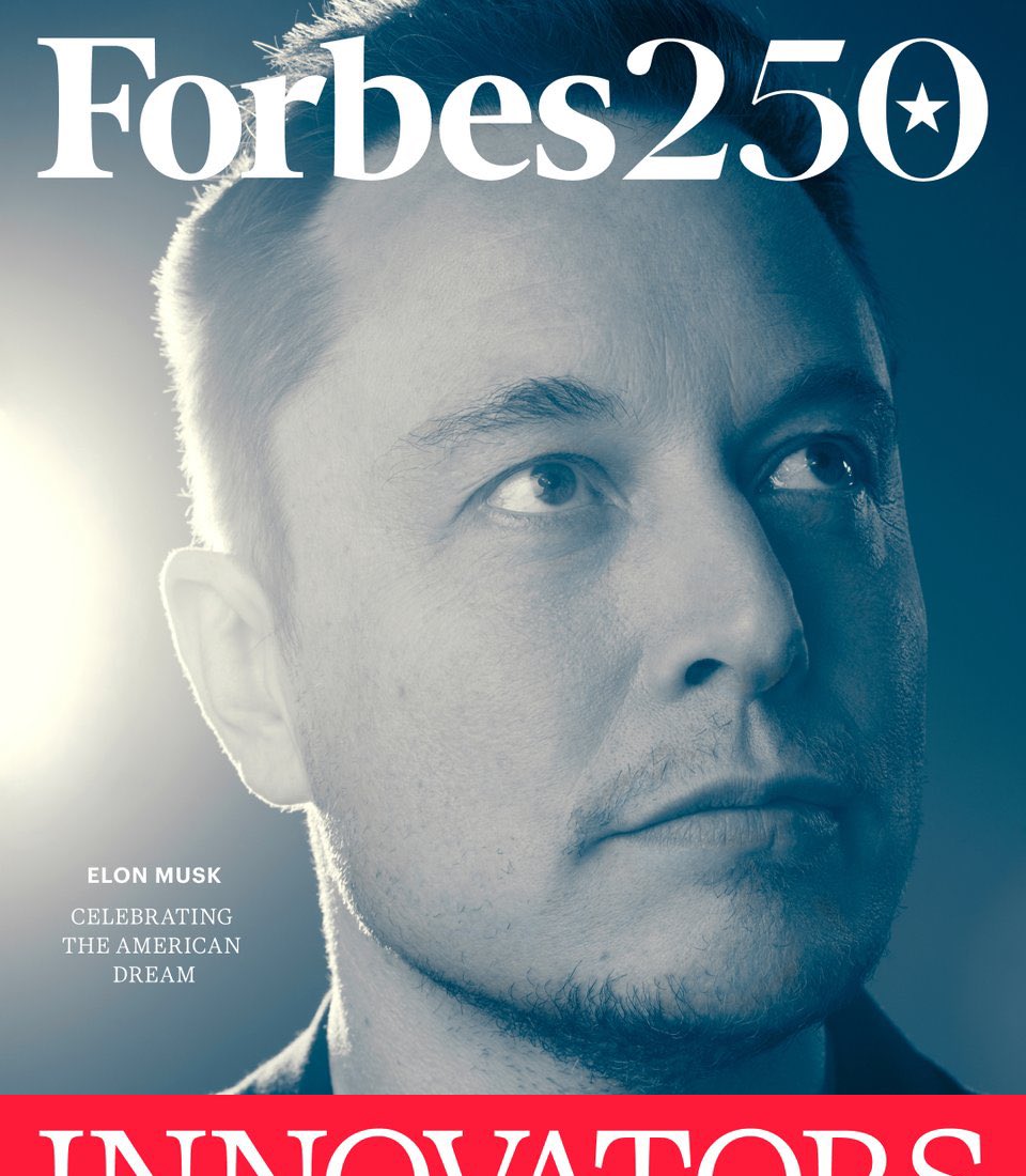 TheSonOfWalkley's tweet image. BREAKING: FORBES NAMES ELON MUSK AS #1 “GREATEST INNOVATOR” 👀 $TSLA

Well-deserved !