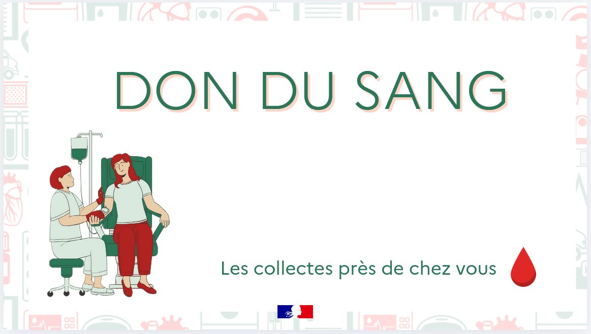 Image de Préfet de la Seine-Saint-Denis - #DonDuSang
Établissement français du sang organise des collectes de sang tout au long de l'année !