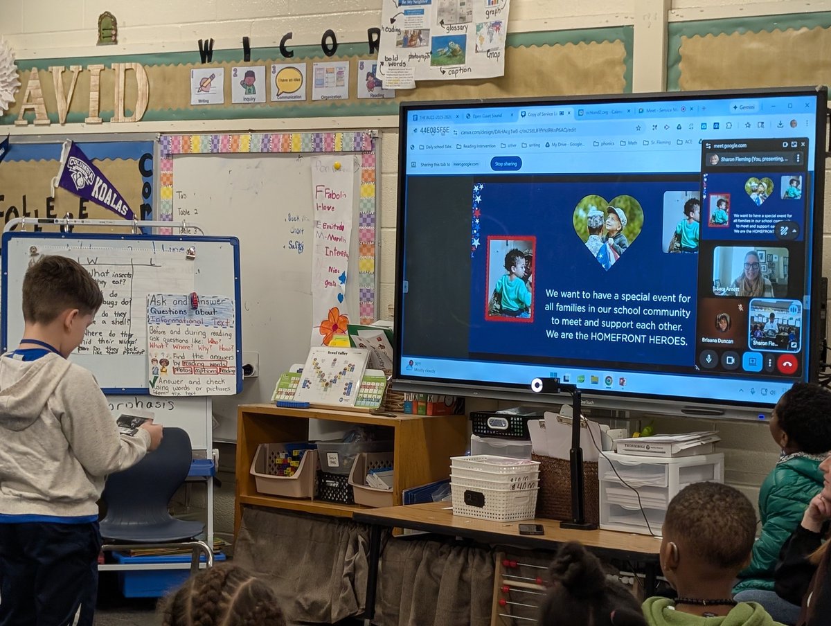 lonniebnelson's tweet photo. Dr. Fleming’s 1st graders presented their service-learning project, Homefront Heroes, a family festival supporting military families with a deployed service member, to school, district &amp; community leaders! #FollowTheLeader #FutureInFocus #CultureInMotion @RichlandTwo https://t.co/ScvWJB6vb7