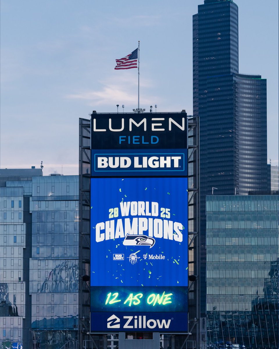 Up next: Trophy Celebration &amp; Parade ‼️

Seahawks World Champions Parade, presented by @BudLight, <a href="/TMobile/">T-Mobile</a>, Muckleshoot Indian Tribe.