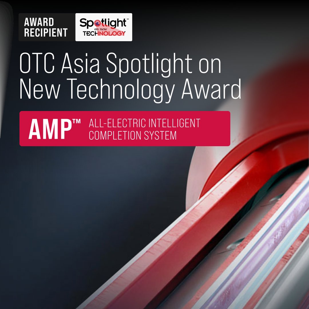 WeatherfordCorp's tweet photo. AMPโข all-electric interval control valve shifts positions in minutes, not hours. Winner of the Spotlight on New Technology Award. Discover how it boosts well performance: https://t.co/Y9Xi4Ahtpn
#OTCAsia #ControlValves #Completions #IntelligentCompletions #OilandGas https://t.co/PN9KDBNOEw
