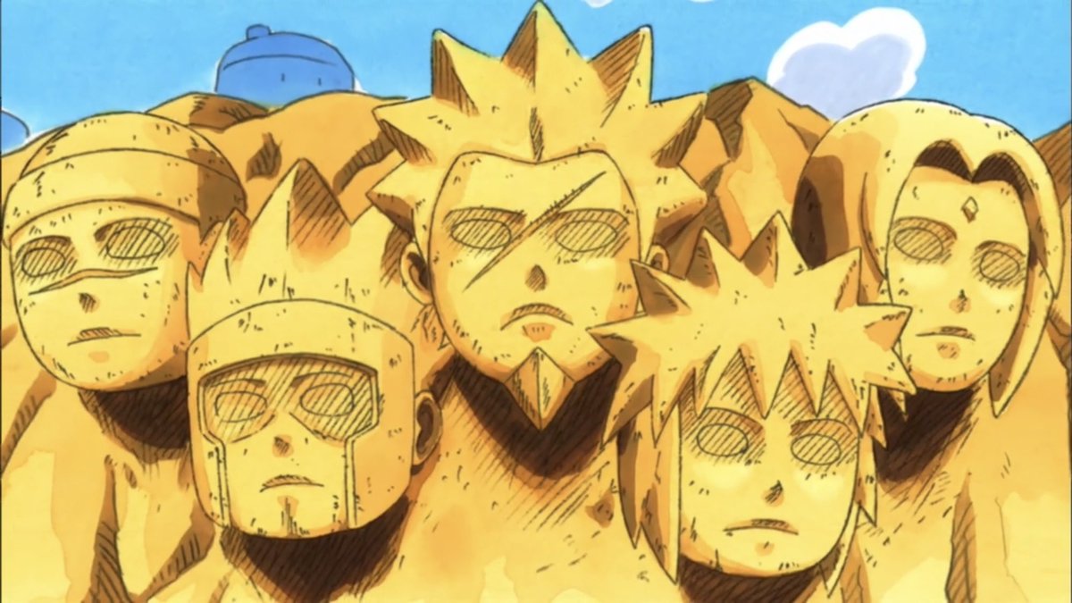 Always good to see Tsunade chibi monument 🍃