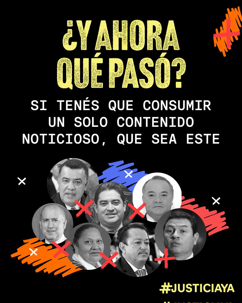 Información que los mafiosos, que quieren mantener secuestrada la justicia, no quieren que sepás. Así que pilas con ponerte al día con lo más reciente de las elecciones de segundo grado.