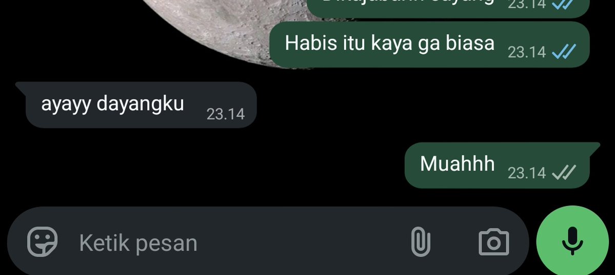 Reflek mau bilang yang mulia