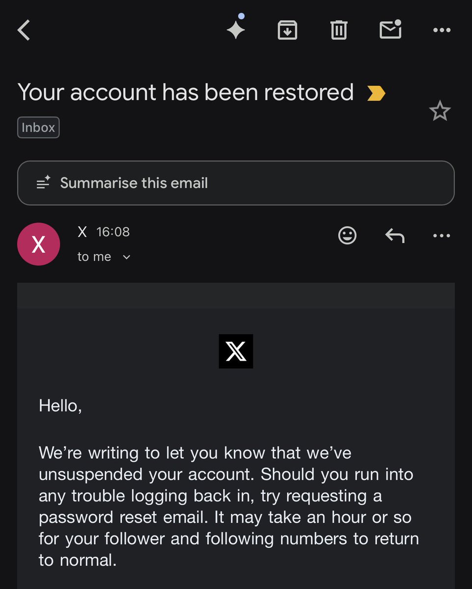 _ifycalex's tweet image. This account was suspended in August 2025 and today it’s finally restored 🤩