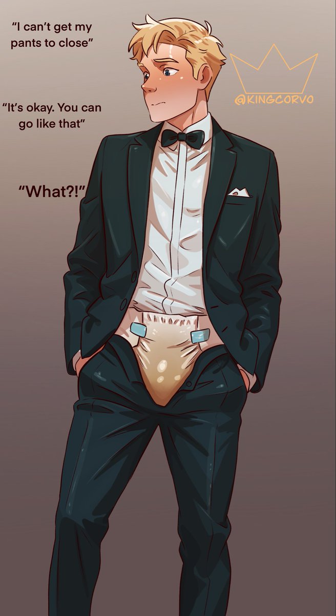 _kingcorvo's tweet photo. I know some of you diaper butts would love this situation. https://t.co/e0SsZlg6Jy