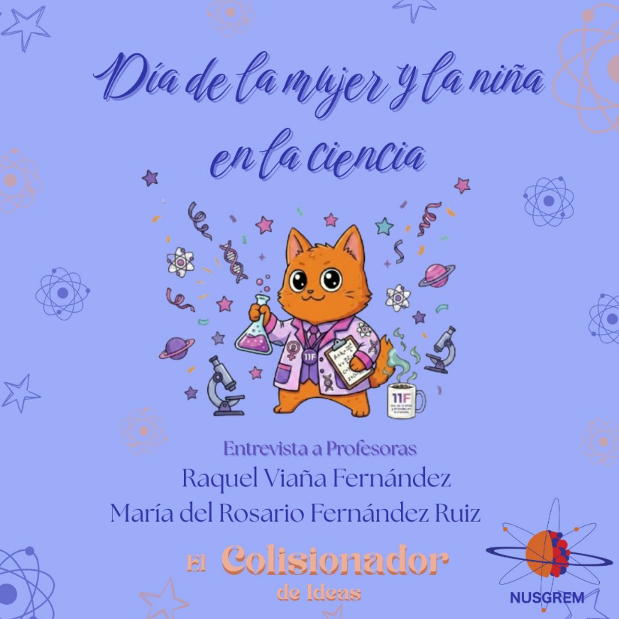 colisionaideas's tweet photo. 🐱NUEVO EPISODIO🐱

Hoy, 11 de febrero, celebramos el Día Internacional de la Mujer y la Niña en la Ciencia. En la UAH hablamos con Raquel Viaña Fernández y María del Rosario Fernández para conocer cómo ha sido su camino en el mundo científico: retos, vocación y mucha curiosidad. https://t.co/DDMjbOrwl1