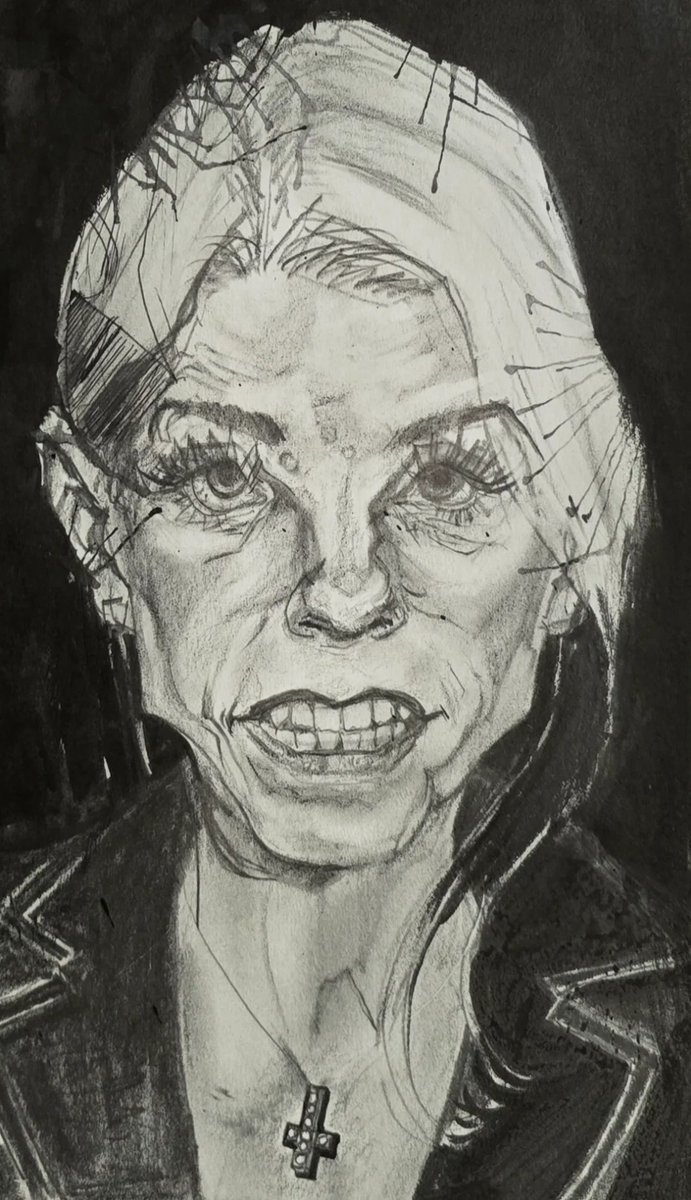Mollyploofkins's tweet image. Pam Bondi, Guardian of P3dophiles, Ronin_Illustration (Reddit), 2026