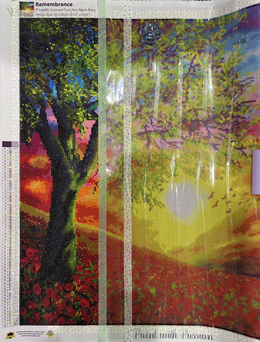 【新品未開封】Dreamer Designs ダイヤモンドアート 貼っていた時の様子を、 高速進捗の短い動画にまとめました