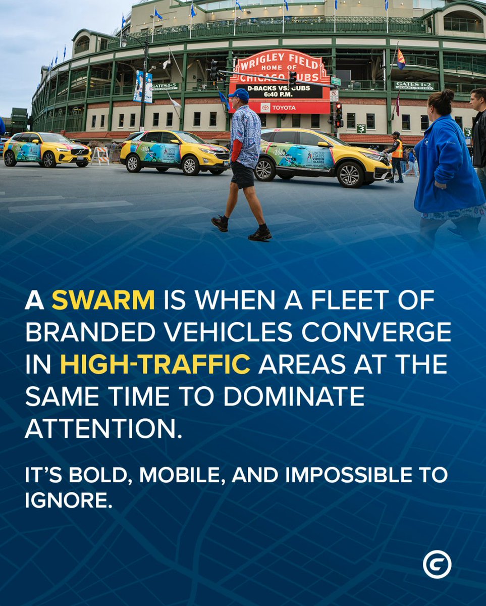 carvertise's tweet image. Events create attention.
Swarms capture it.

Conferences. Games. Concerts.
Multiple branded vehicles. One coordinated takeover.

Got an upcoming event? Let's chat. 
🔗 bit.ly/4aKzFjZ

#EventMarketing #OOH #MobileAdvertising #RideshareAdvertising