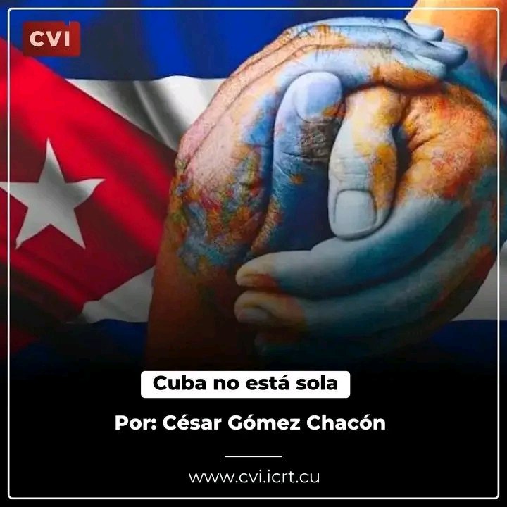 #CubaEstáFirme 
#CubaNoEstáSola
