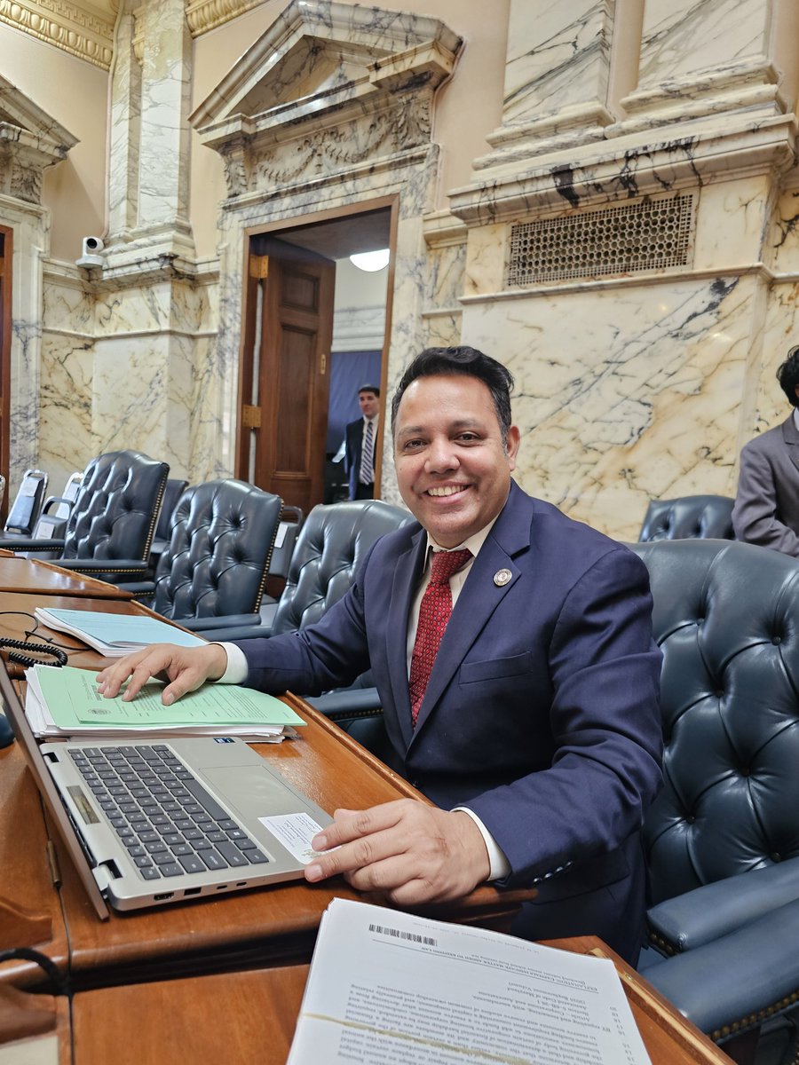 In the Chamber awaiting the Governor’s State of the State.
Focused on affordability, strong communities, and opportunity for all Marylanders.
Let’s get to work. 🇺🇸 #MDGA #StateOfTheState