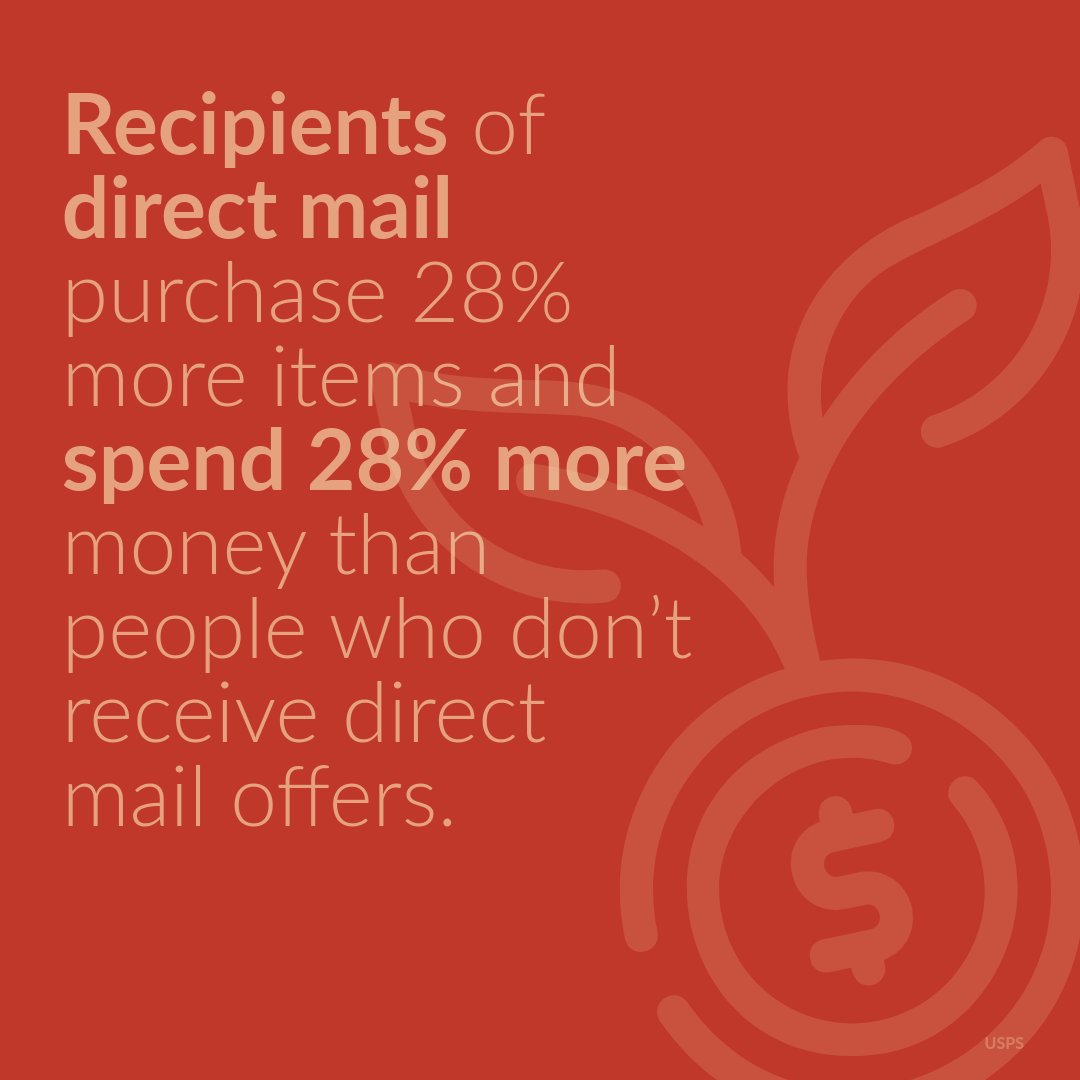 Direct mail doesn’t just drive response—it drives revenue. 

Let's create your next campaign! Send us a message or find our link in our bio. 
#PrintMarketing #MarketingROI #DirectMailWorks #MarketingStrategy