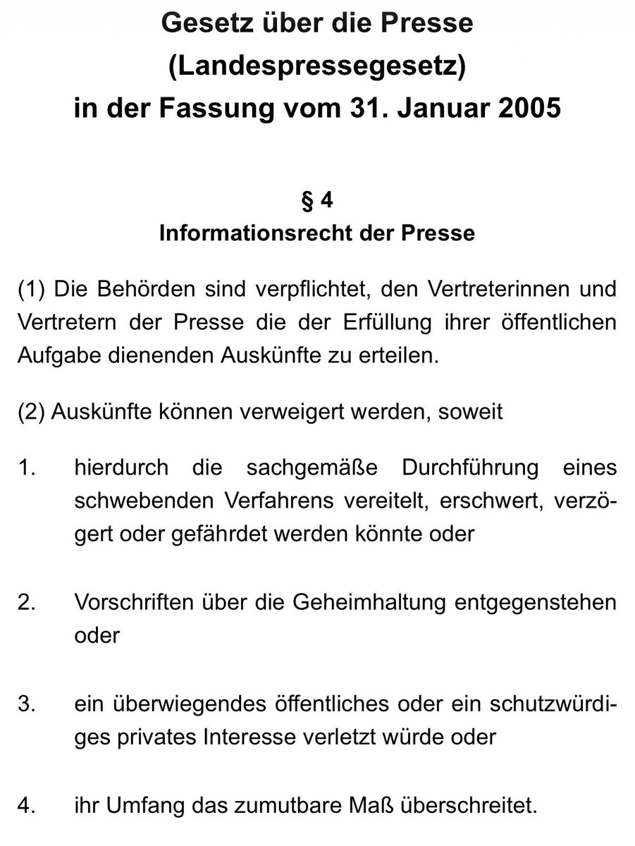 Die Auskunftsverweigerung der Staatskanzlei von Daniel Günther ist nicht nur rechtswidrig, sondern eine offene Missachtung gegenüber der grundgesetzlich geschützten Presse. Warum reagiert man so? Weil man Angst hat, bei wahrheitsgemäßer Beantwortung prozessuale Nachteile zu