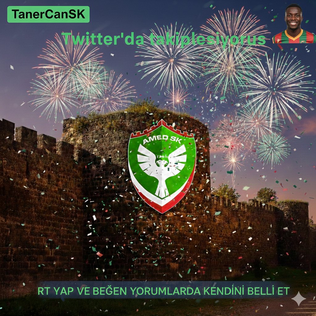tanercan2144's tweet photo. REKOR TAKİPLEŞME BAŞLIYOR 🚨

❤️💚  Amedsporlular birleşin! Sosyal medyada daha güçlü olmak için ailemizi büyütelim ❤️💚

Tek yapman gereken:  
👇Beğen  
🔁 RT at 
Yoruma Amedspor yaz
Ve yazanları takip et https://t.co/J337eUT2TN